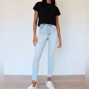 Aritzia Denim Forum Yoko Slim High Rise Jeans - Size 25